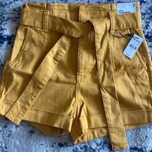 High rise Express shorts size 2